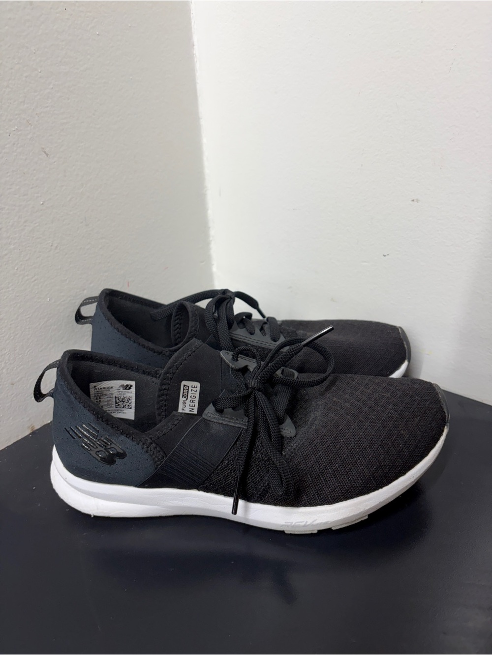 New Balance Fuel Core Nettie Women’s Black Running Shoes Size 6.5